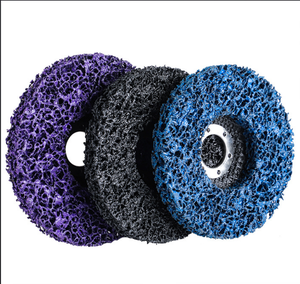 Disco de Pulir y Desbastar Morado de 115 mm, Tamaño Personalizado, Disco Abrasivo con Recubrimiento Premium para Trabajos de Metalurgia y Fabricación de Gabinetes de Precisión - Product Image 1