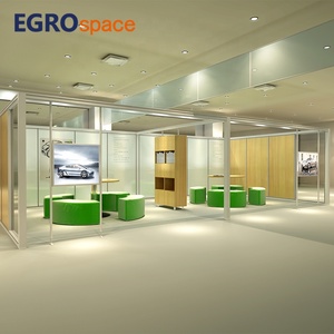 Egrosace partizione parete modulare prezzo di vetro ufficio Interior Design produce divisorio per ufficio - Product Image 2