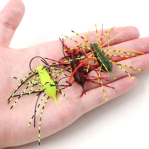 Esca Morbida WEI a Lenta Discesa per Pesca, Jigging, Wobbler, Swimbait, Esca in <span class=keywords><strong>Silicone</strong></span>, Gamberetto Artificiale per <span class=keywords><strong>Spigola</strong></span> e Carpa - Product Image 2