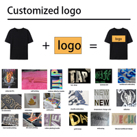 Camiseta de algodón cómoda de fabricante, multicolor, de alta calidad, con logo personalizado, talla grande para hombre