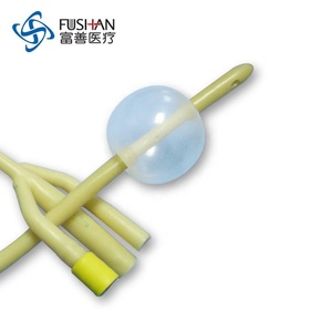 สายสวนโฟลีย์เคลือบยางทางการแพทย์เคลือบซิลิโคน 3 ทางพร้อมบอลลูนขนาด 15-30 มล - Product Image 2