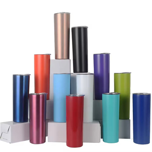 <b>Hot</b> Sale 20oz 304 Stainless Steel Vacuum Tumbler Drinkware 6-12hrs Thermal Insulation Eco-Friendly DIY Spray Paint Customizable - Product Image 2