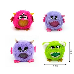 Jouets sensoriels à presser en peluche Squishy Monsters les plus vendus, avec des billes d'eau Orbeeze à l'intérieur - Product Image 2