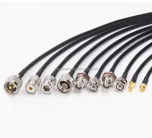 SMA TO N Connector Coaxial Cable N-N SVY50-3 Pure Copper RG58 RF Connection Cable AP Jumper Antenna Adapter Cable
