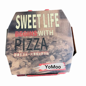 Scatole per Pizza Ottagonali Nere Personalizzate Economiche 20x20 40x40 <span class=keywords><strong>30x30</strong></span> 12x12 33 18 cm 16 14 10 18 Pollici con Logo - Product Image 4