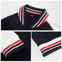 Veste de Baseball pour homme, A215, uniforme d'équipe universitaire, Streetwear décontracté avec poches et boutons