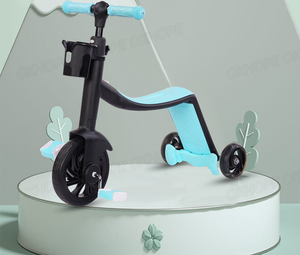 Pabrik Skuter Cina 2025 Grosir Online Skuter Anak 3 in 1 Sepeda Dorong Skuter Roda 3 untuk Anak-Anak - Product Image 6