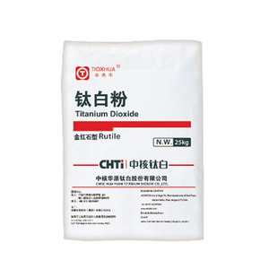 Dioxyde de titane (TiO2) de qualité industrielle à haute pureté 93% Pigment blanc pour les applications de peinture et de plastique 25 kg/sac <span class=keywords><strong>CHTI</strong></span> R216 - Product Image 1