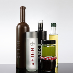 Botella de Vidrio Transparente de Alta Calidad y Bajo <span class=keywords><strong>Precio</strong></span> para Agua, Bebidas, Salsas, Ginebra, Vino, <span class=keywords><strong>Tequila</strong></span>, Venta Directa de Fábrica - Product Image 2