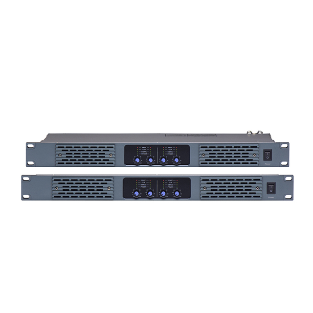 DEKEN DA-4400 High Quality Commercial Pro Sound System Class D Four Channel 400 Watts with DSP Professional Amplifier