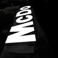 Fabricante personalizado impermeable Led iluminado al aire libre luz 3D letras de canal Sings Store Front Led Signs