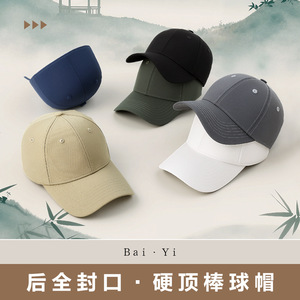 Casquette de baseball vert foncé en nylon sergé respirant, protection solaire, pour sports de plein air, pour homme - Product Image 2