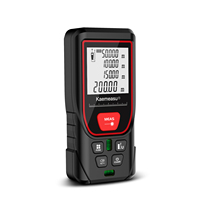 Télémètre laser portable haute précision LCD 905 nm avec protection IP54, plastique ABS, portée de 40 m à 200 m