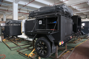 Remolque Tipo Lágrima <span class=keywords><strong>con</strong></span> Panel Solar y <span class=keywords><strong>Baño</strong></span>, Remolque Pequeño para Camioneta, Autocaravana <span class=keywords><strong>con</strong></span> <span class=keywords><strong>Baño</strong></span> en Venta - Product Image 4