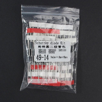 Kit de composants électroniques, diodes Schottky DO-201AD SR3100 SR3200 SR560 SR5100 SR5200 3A 5A 100V 200V, 50 pièces/lot