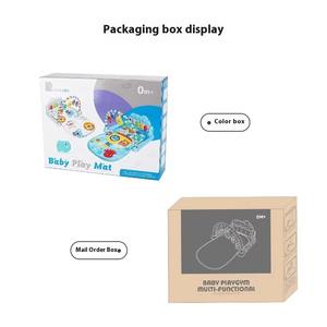 Set alas bermain kebugaran Ulang Tahun-Keyboard Piano + bantalan kaki mainan aktivitas musik bayi - Product Image 6