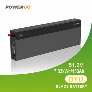 แบตเตอรี่โซลาร์ EU Stock Powergo Split CAN 7.83KWH 153Ah 51.2V LifePO4 รับประกัน 10 ปี 6000+ รอบการใช้งาน สำหรับเก็บพลังงานภายในบ้าน - Product Image 1