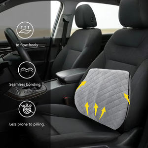 Almohada de Soporte Lumbar Jiyimei General Motors, Almohada Transpirable para el Cuello, Cojín de Espuma Viscoelástica Suave para Soporte de Espalda, Juego de Almohadas de Descanso para Asiento - Product Image 5
