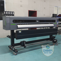 Impresora de Gran Formato de 1.8m 3.2m, Impresora Digital de Papel de Sublimación para Pancartas Fotográficas de Rollo a Rollo con Dos Cabezales Epson I3200