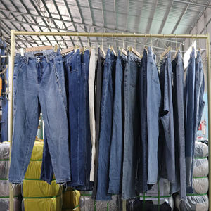 Jeans d'été décontractés pour adultes et filles Philippine Ukay Baled Clothing New Style Square Pants - Product Image 2