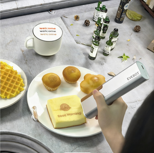 Impresora Portátil de Mano EVEBOT para Café Latte Art y Alimentos con Tinta Comestible para Pasteles, Panadería, Cafetería y Restaurante - Product Image 5