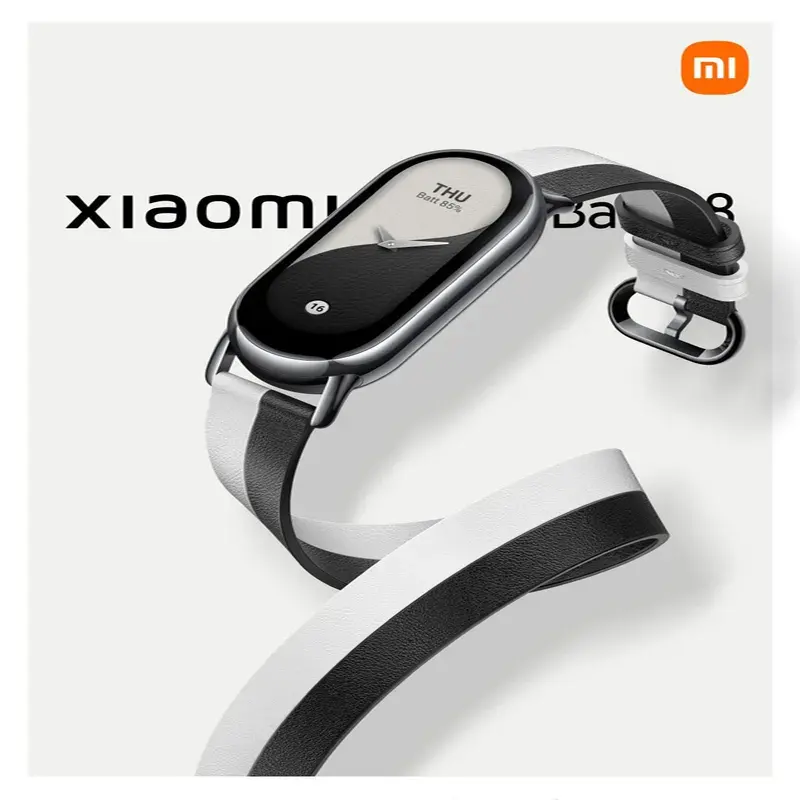 Original Xiaomi Mi Band 8 Smart Wristband Color AMOLED Screen Tracker Heart Rate Wristband Heart Rate Monitor NFC Watch