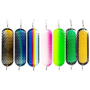 Señuelo de Pesca Tipo Cuchara de 9 Pulgadas, Acero Inoxidable 304, Señuelo Metálico para Pesca de Salmón en Aguas Medias - Product Image 1