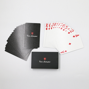 Factory Custom PVC Playing Cards <b>Logo</b> Poker Cards Promotional Custom Printed <b>Game</b> Cards Wholesale - Product Image 1