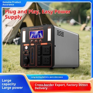 Batería Externa de Litio de Gran Capacidad de 2000W con Panel Solar MPPT de Onda Sinusoidal Pura y Tipo-C AU/US/EU/UK - Product Image 5