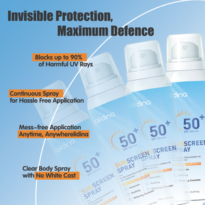 Y protezione solare a marchio privato Spray SPF50 + crema di isolamento estate per tutto il corpo sbiancamento Anti-ultravioletto per il trucco Primer sbiancante Spray - Product Image 5
