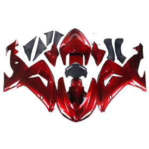 Kit de carenado para Kawasaki ZX10R 2006 2007, <span class=keywords><strong>06</strong></span>, 07, conjunto de carrocería rojo caramelo - Product Image 1