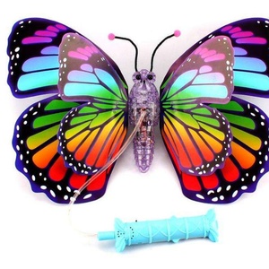 Mariposa de Juguete LED Portátil con Luces Intermitentes y Música, Alas Móviles, Regalo para Niños, Mariposa Luminosa - Product Image 6