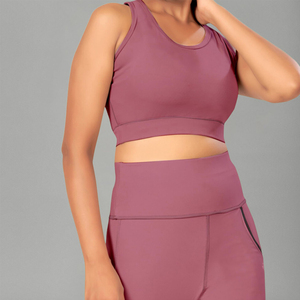 Ensemble de yoga professionnel pour femmes, nouvelle collection, personnalisable, vente chaude, faible MOQ, tenue de sport, ensemble de yoga de haute qualité, coupe ajustée, ensembles de yoga fitness - Product Image 5
