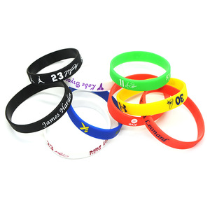 צמיד סיליקון, רצועת יד, ייצור בהתאמה אישית, חריטה, צבעוני, מובלט, צמיד ספורט, גומי מודפס - Product Image 1