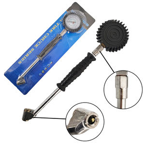 Dual-Head <b>Tire</b> Pressure Tool - Combines Inflator and Accurate Pressure <b>Gauge</b> - Product Image 6