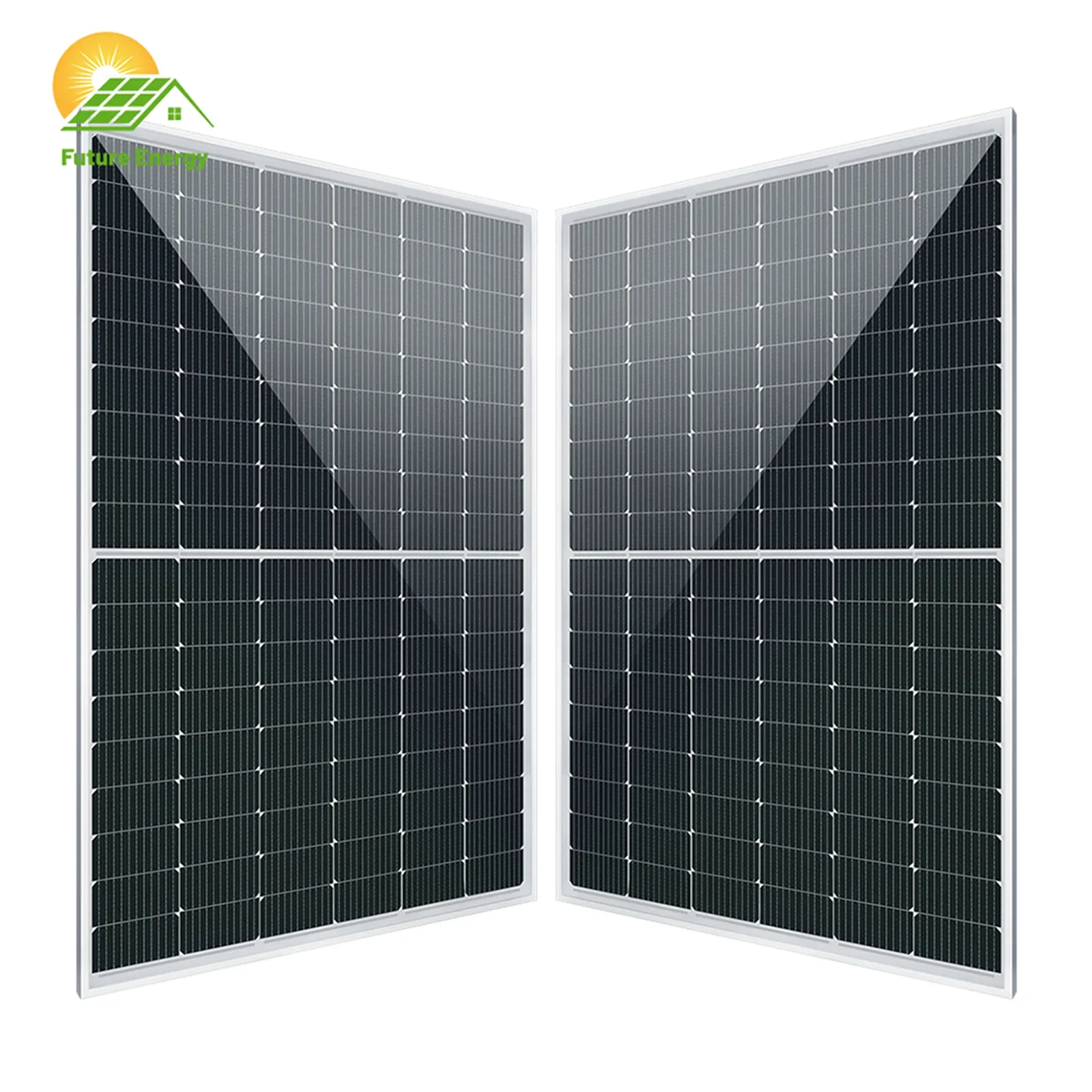 Future Energy techo panel solar teja 400W 415W Monocristalino Medio Negro Moduie paneles solares