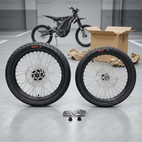 Juego de Ruedas Surron Light Bee Supermoto de 17 Pulgadas con Neumáticos CST, Kit de Frenos de Disco Delanteros y Traseros