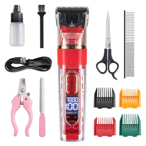 7000rpm tốt nhất Cat Dog Clippers Tông đơ cho áo khoác nặng không thấm nước nặng nhiệm vụ mèo con chó tóc cắt xén