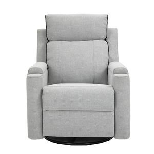 Fauteuil inclinable manuel en microfibre, style moderne et relaxant, à <span class=keywords><strong>angle</strong></span> réglable, <span class=keywords><strong>avec</strong></span> fonction bascule et pivotement – En promotion - Product Image 3