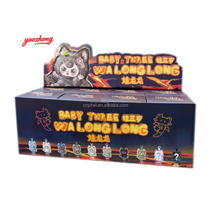 Muñecos <span class=keywords><strong>de</strong></span> Peluche Auténticos <span class=keywords><strong>de</strong></span> Baby Three, Juguete <span class=keywords><strong>de</strong></span> Moda, Serie Baby Three Walonglong, Figuras <span class=keywords><strong>de</strong></span> <span class=keywords><strong>Anime</strong></span> Coleccionables, Regalo <span class=keywords><strong>de</strong></span> Navidad - Product Image 1