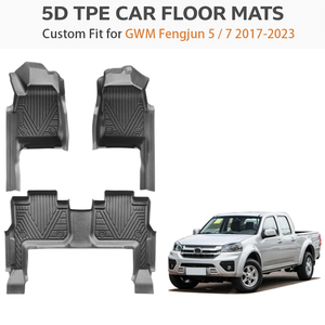 Tapetes de Piso para Auto TPE a Medida para GWM Fengjun 5/7 LHD 2017-2023, Impermeables, para Todo Clima, Resistentes - Product Image 1