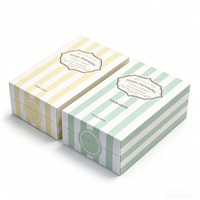 Boîte en papier écologique personnalisée avec design gratuit, emballage portable pour savon en barre et crème pour le visage, boîte d'impression en gros