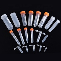 Moule d'injection plastique haute précision sur mesure 15ml 25ml 50ml 100ml pour tubes de centrifugation coniques avec couvercle et fond plat