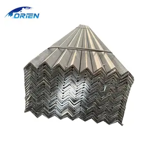 Không gỉ/Đen Carbon thép cong góc thanh 25*16 A36 q195 ss400 dày tường 5mm 8mm góc thanh