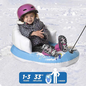 Vente en gros de tubes à <span class=keywords><strong>neige</strong></span> gonflables en PVC résistant, traînables, pour bébés, <span class=keywords><strong>luge</strong></span> d'hiver - Product Image 3