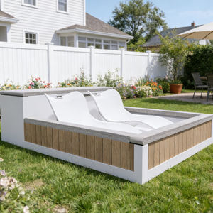 Piscine Spa peu profonde sur mesure pour usine, avec cascade, chauffage, filtre, pour hôtel, resort, maison d'hôtes, installation facile, résistante aux UV, pour enfants - Product Image 4