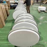 Boîte lumineuse LED double face en acrylique pour extérieur, haute luminosité, cadre en aluminium, facile à suspendre, étanche, panneau publicitaire pour magasin