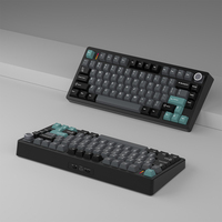 Clavier mécanique de jeu sans fil Gateron Gasket 75% 8K E-sport rétroéclairé RGB, interrupteurs PBT à commutation à chaud sans conflit
