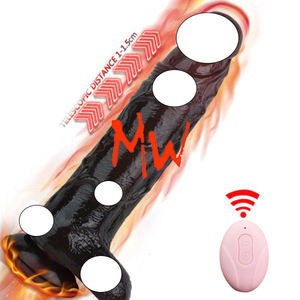 Drahtloser lebensechter Hoden-Schub-<span class=keywords><strong>Dildo</strong></span> vibrator - Product Image 2