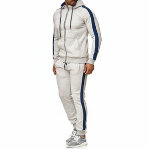 Ropa de hombre unisex pulóver chándales personalizado serigrafía traje de jogging al por mayor personalizado peso pesado algodón polar chándales - Product Image 1